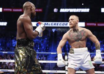 McGregor desvela la dura multa por una patada a Mayweather