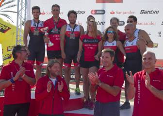 Tercera victoria de Alarza; ganó Indurain a Antón y Mireia
