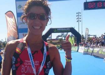 Sara Bonilla: una bombera
que triunfa como triatleta