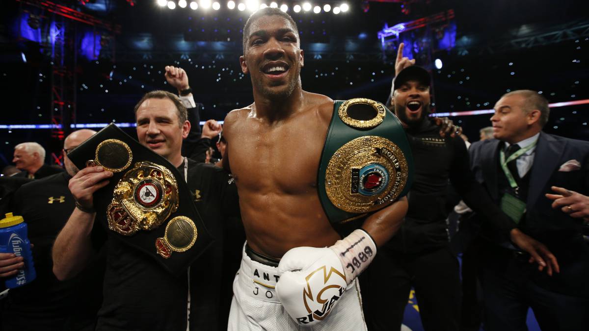 Anthony Joshua, rey de los pesos pesados y de la taquilla