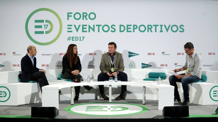 Ángel Echevarren, Ana Oliveras, Dante Cacciatore y Pep Sánchez intervienen en la mesa 'La Fase 2 de los eSports' en el Foro Eventos Deportivos de As.