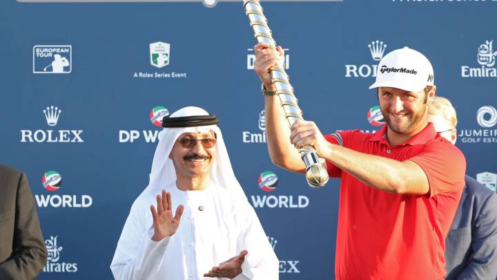 Rahm, tras su triunfo en Dubai: "Una semana increíble"