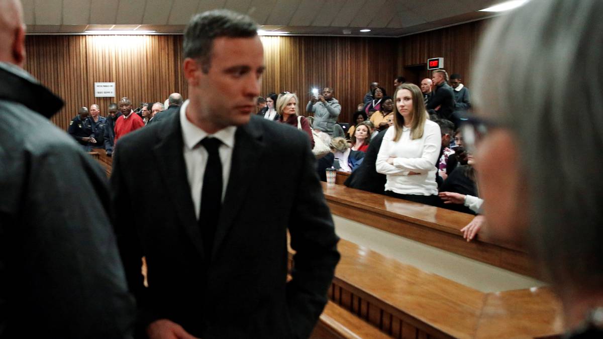 Elevan a 13 años y 5 meses la pena de cárcel del atleta sudafricano Oscar Pistorius
