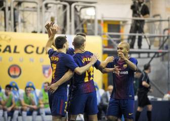 El Barça aniquila al Pescara en 2' para regresar a la Final Four