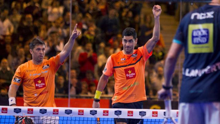 Mati Díaz y Maxi Sánchez, en su adiós.