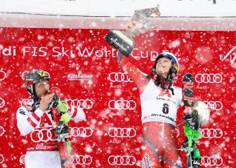 Kristoffersen se impone a Hirscher en Kitzbühel