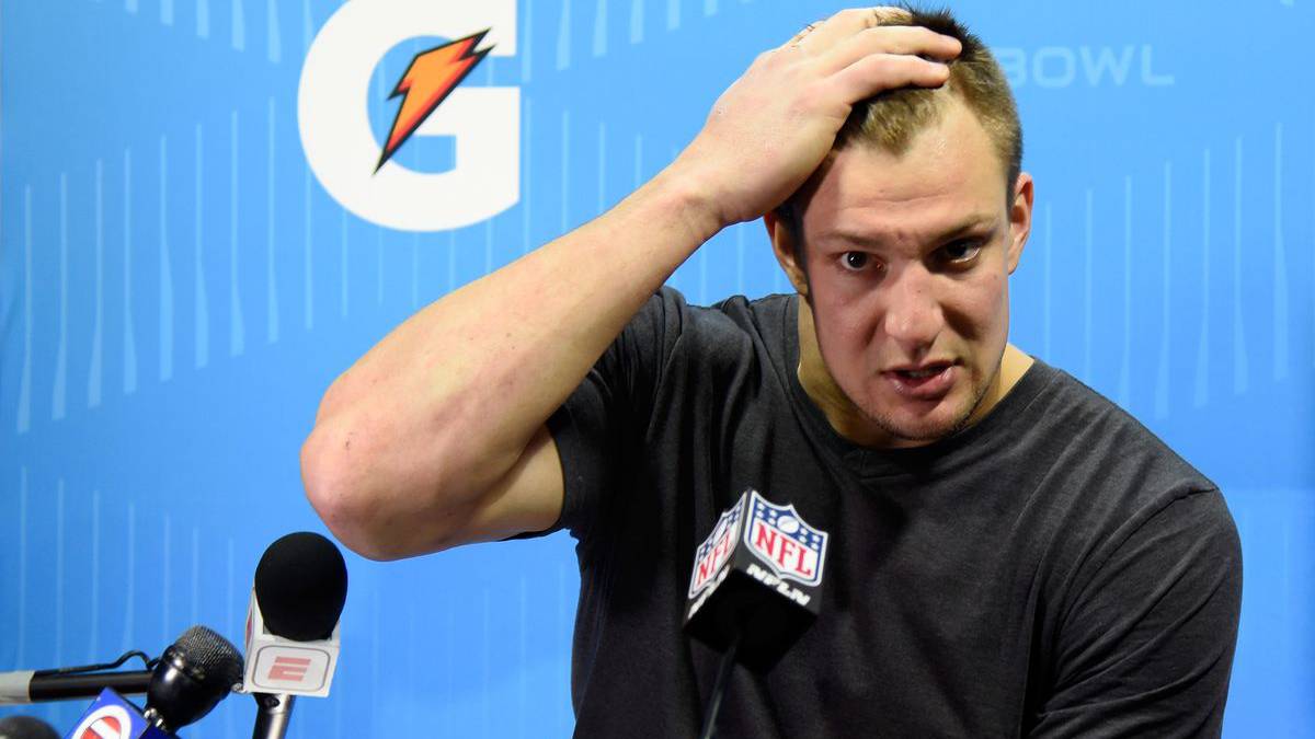 Rob Gronkowski llena de dudas a los New England Patriots