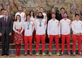 Los Reyes reciben a los olímpicos españoles de Pyeongchang