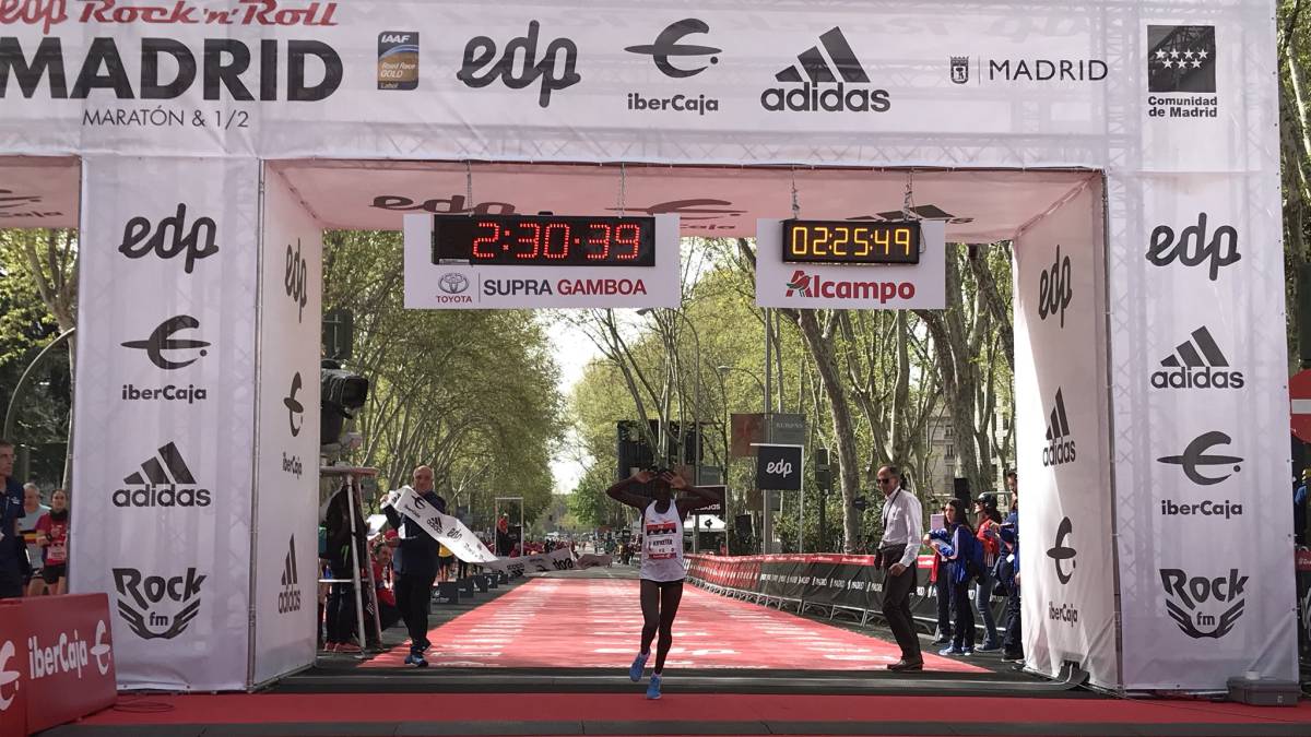 Kipketer Maratón Madrid 2018