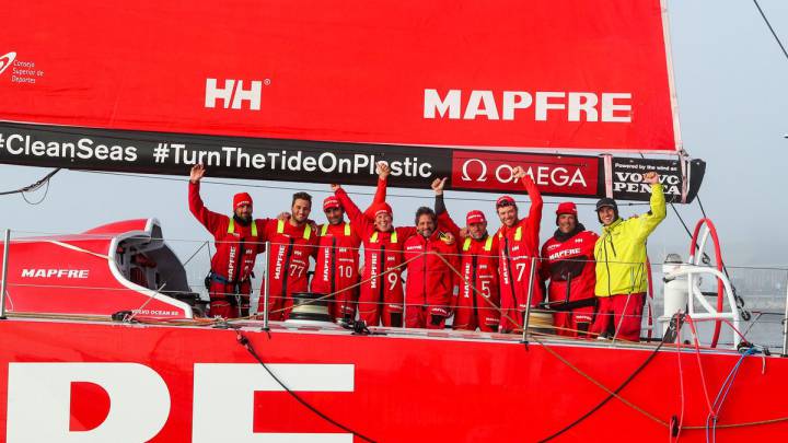 El 'Mapfre' supera al 'Brunel' en un final épico y es líder otra vez
