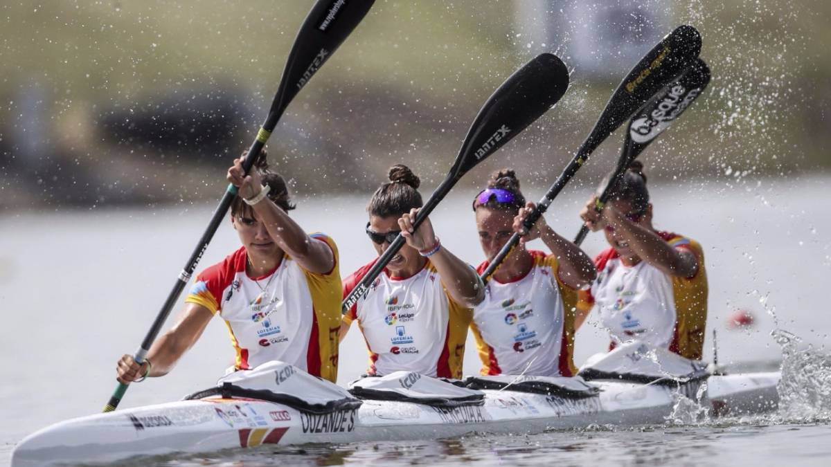 España ya tiene equipo femenino de K4 500 para los Europeos