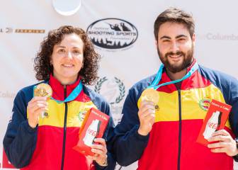 Oro para Carrera y Franquet en tiro con pistola a 10 metros