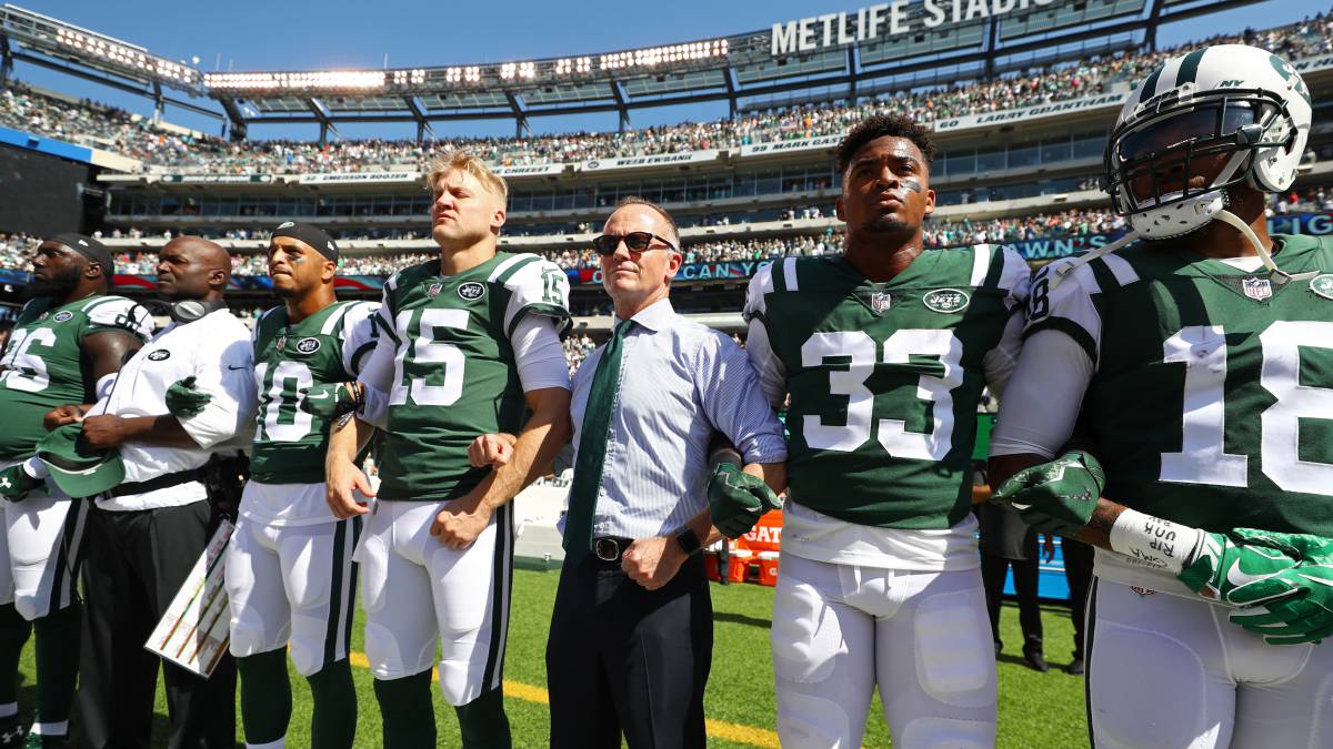 Jets y 49ers no castigarán a sus jugadores si protestan