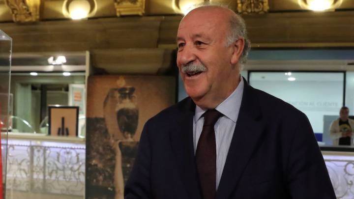 El exseleccionador nacional, Vicente del Bosque.