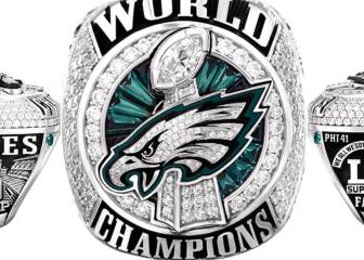 Los anillos de los Eagles hacen un homenaje a