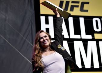Rousey, histórica: primera mujer en el salón de la fama