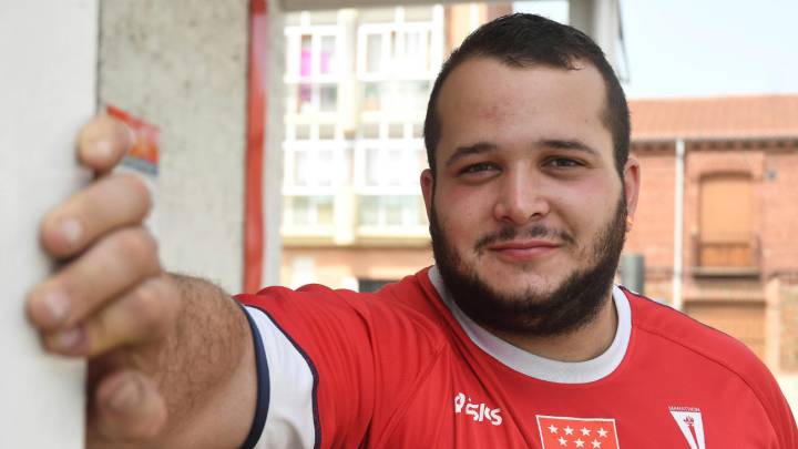 Daniel Pardo, lanzador de peso que se gana la vida como minero