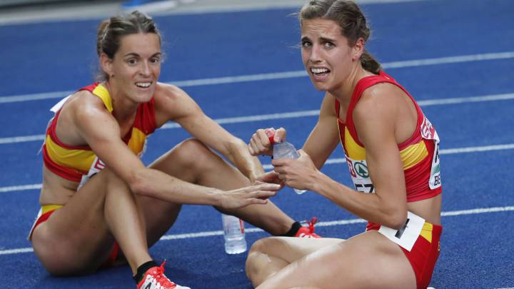 Marta Pérez y Esther Guerrero cedieron ante 'el tren' de Muir