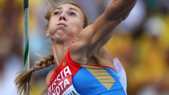 La rusa Abakúmova pierde el oro mundial en jabalina