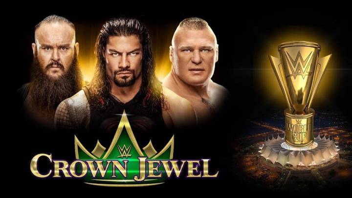 La WWE anuncia el Crown Jewel en Arabia Saudí el 2 de noviembre con el combate entre Roman Reigns, Braun Strowman y Brock Lesnar.