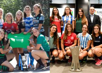 Las ligas Iberdrola de hockey y rugby cumplen su segundo año
