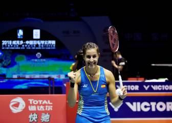Carolina Marín sigue en racha, ya tiene el Abierto de China