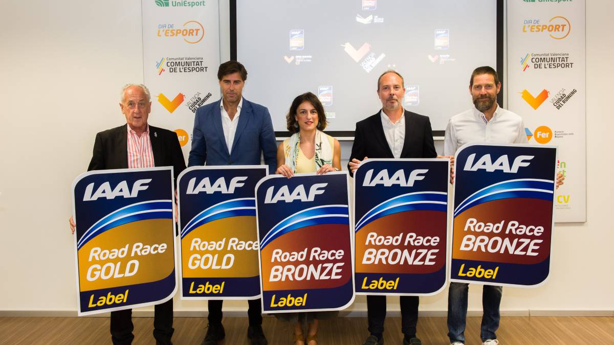 Las cinco carreras de Valencia con etiqueta IAAF.