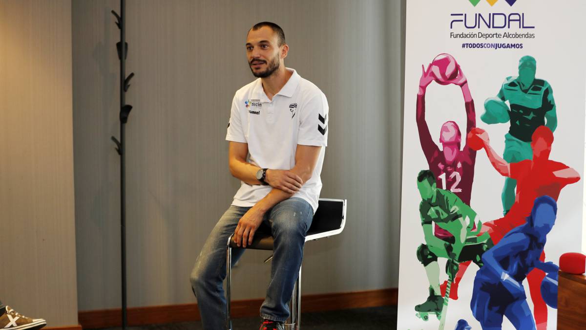 Ángel Castaño, entrenador del Alcobendas