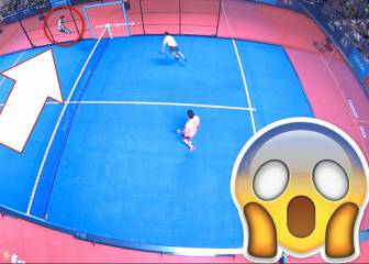 Spiderman en el pádel: gana la final con una volea subido a la reja