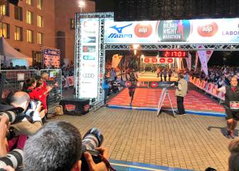 Bekele y Nyetipei, ganadores de la maratón nocturna de Bilbao