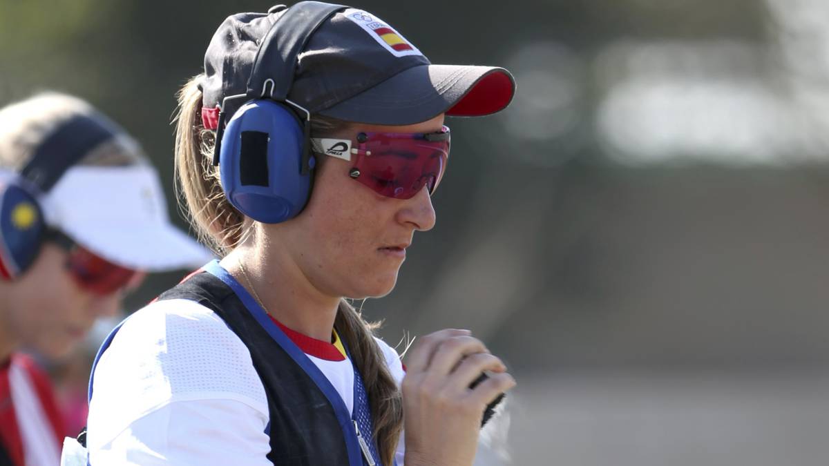 Fátima Galvez compite durante los Juegos Olímpicos de Río 2016.