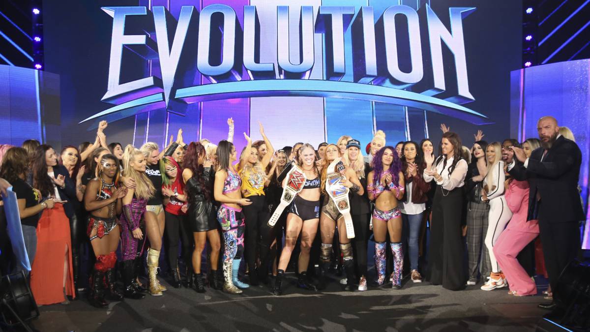 Crónica de WWE Evolution.