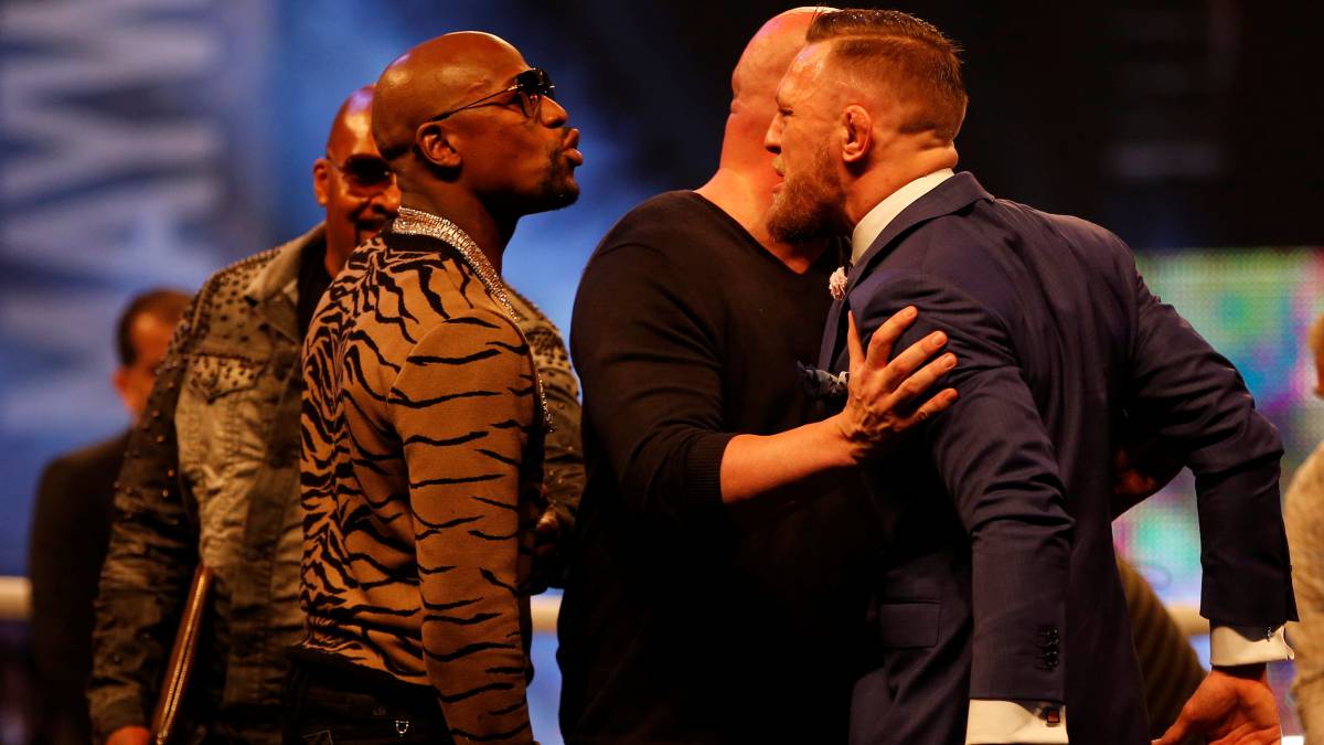 Dana White reta a Mayweather a medirse con Khabib en UFC
