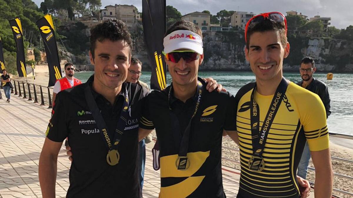 Gómez Noya y los hermanos Mola ganan en Mallorca