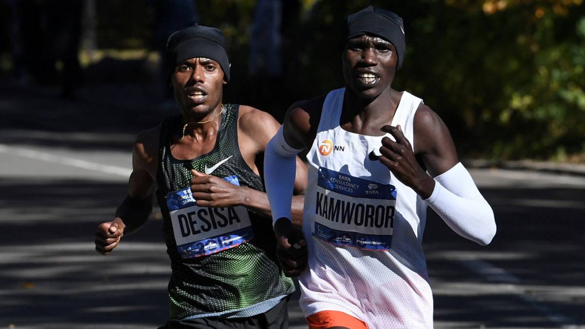 Desisa derrumba a Kamworor y gana la Maratón de Nueva York