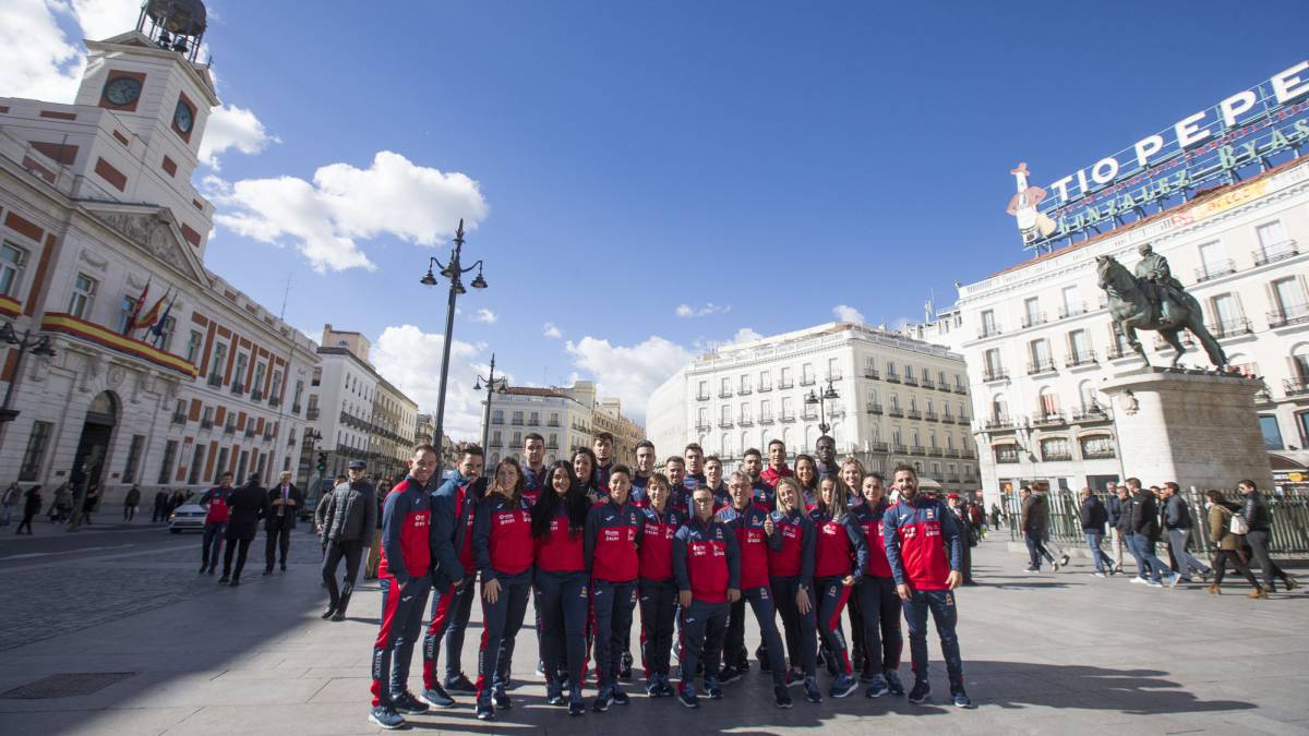 Preparados para el Mundial de Madrid.