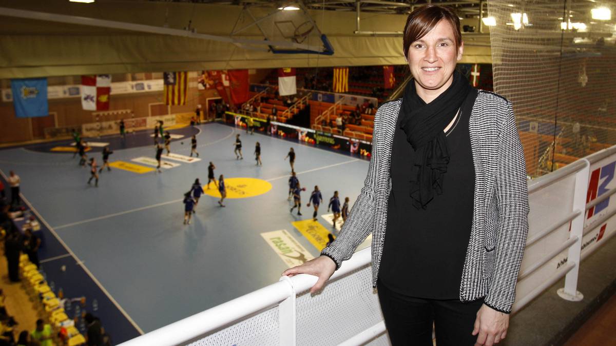 Tati Garmendia, presidenta del Bera Bera, posa para As.