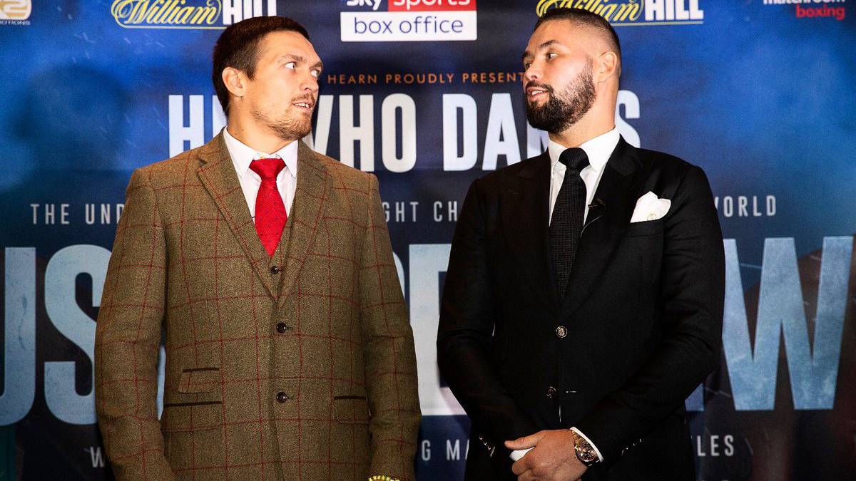 Bellew desafía en Manchester a Usyk, rey del peso crucero
