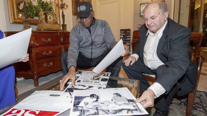 Bob Beamon y Miguel Vidal San Sebastián 2018