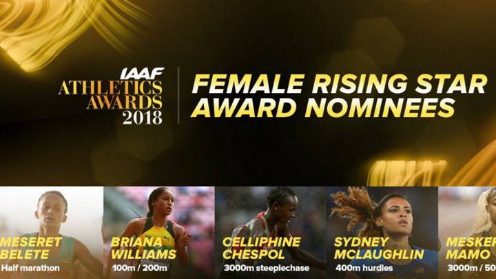 Las candidatas a Estrella Emergente de la IAAF