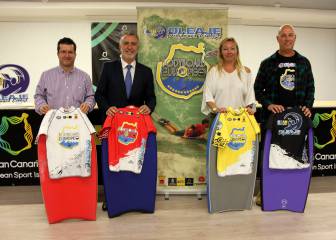 Orihuela y Soliveres, estrellas canarias del Oleaje Bodyboard