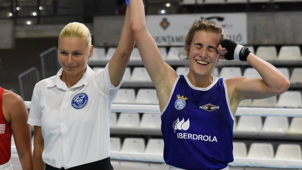 Laura Fuertes tras vencer el Boxam Internacional.