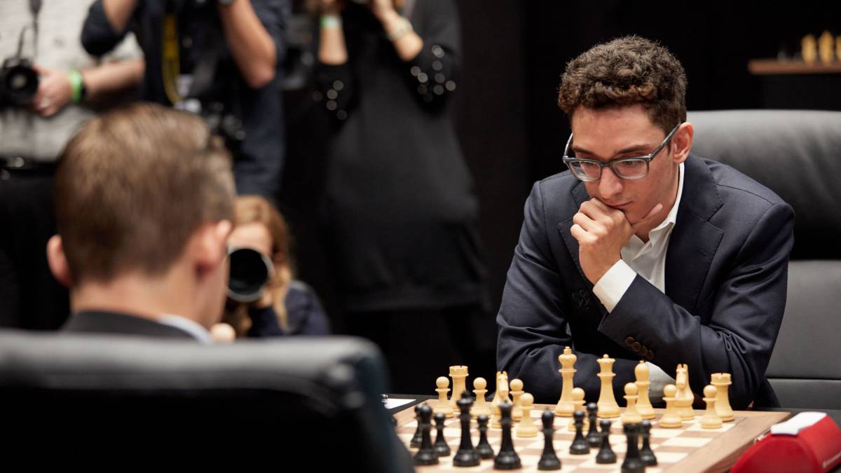 Tablas también en la quinta partida entre Carlsen y Caruana