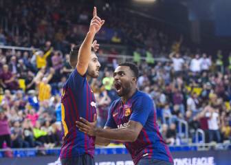 El Barça da el primer paso y gana con claridad en el Palau