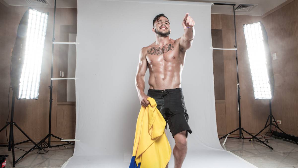 Entrevista con Andrés Ayala antes de su pelea en Monterrey con Combate Américas.