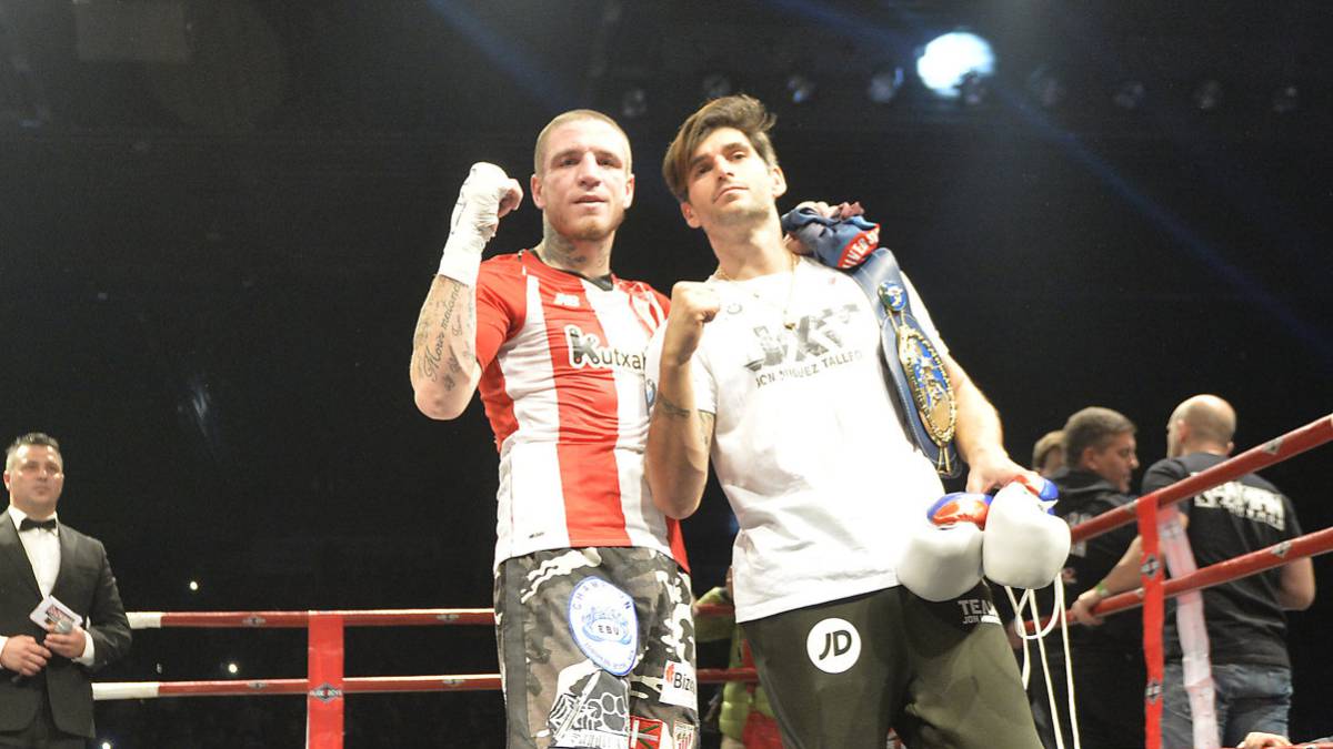 Entrevista a Kerman Lejarraga tras vencer a Frankie Gavin.