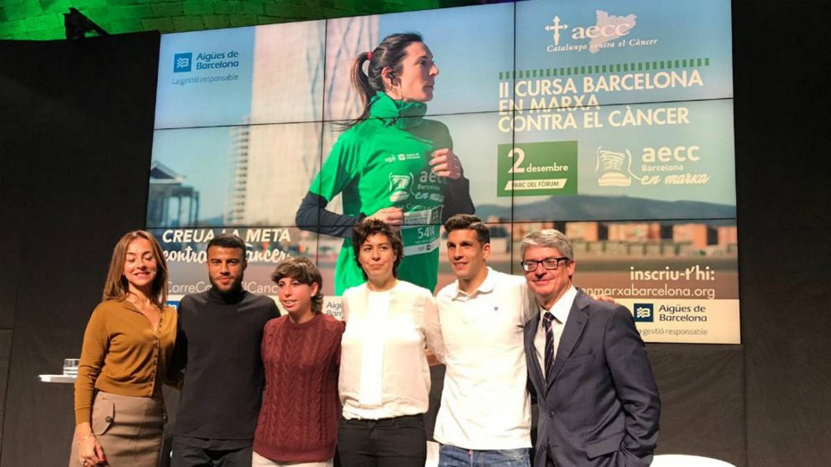 Carla Suárez, con Rafinha en Barcelona