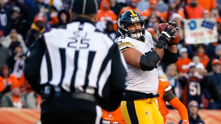 El español Alejandro Villanueva hace historia con un touchdown