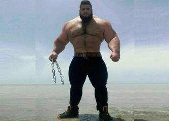 Las imágenes de Gharibi, el 'Hulk Iraní' de la WWE