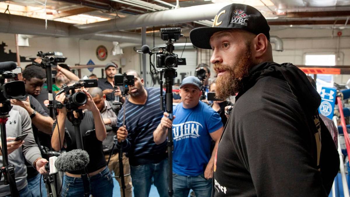 Tyson Fury planea donar su bolsa ante Wilder a los 'sin techo'